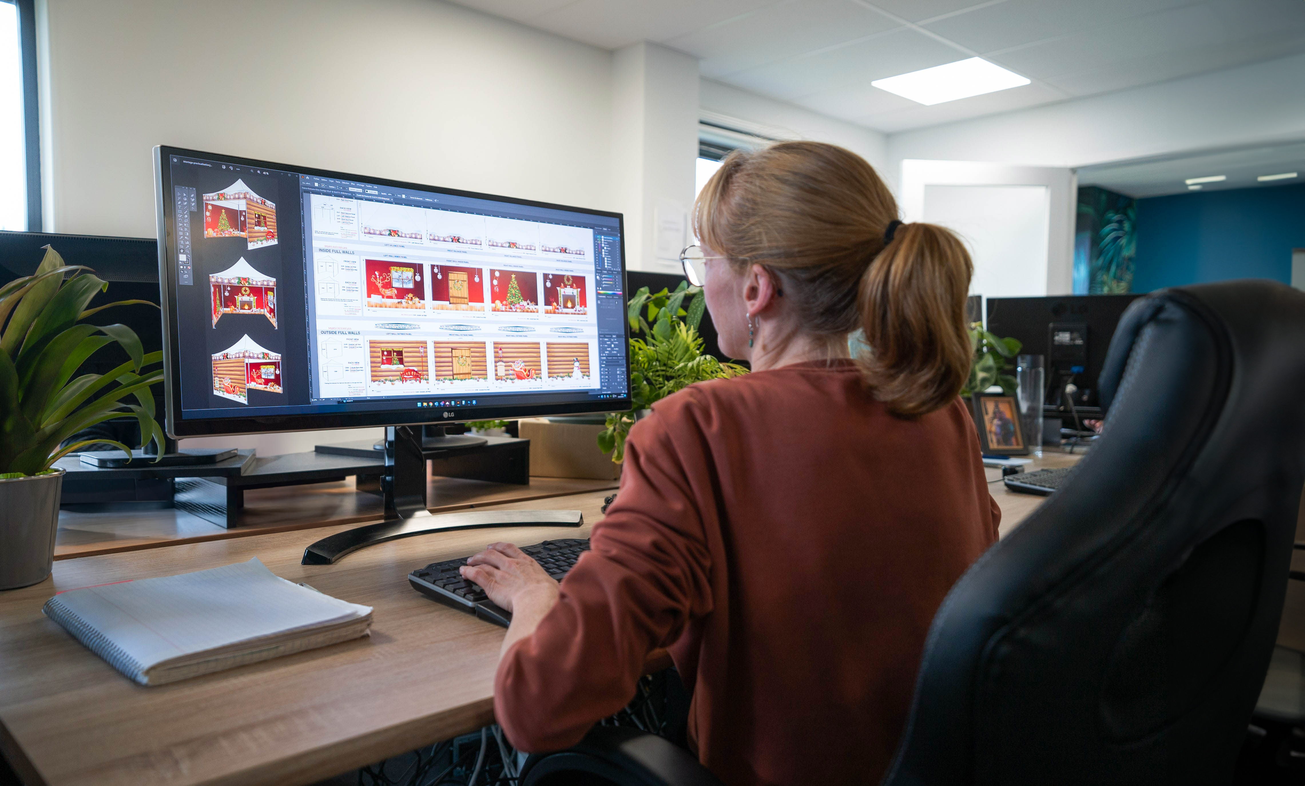 Graphic designer-layout artist intern